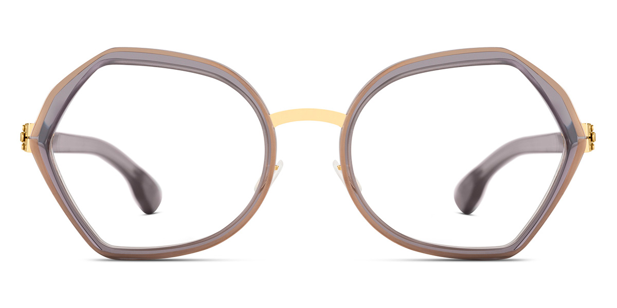 Ic! Berlin Emmeline Sun Gold EcoGray Eyeglasses Front View