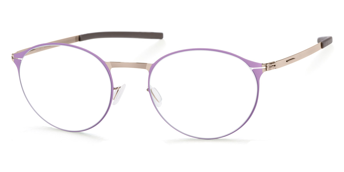 Ic! Berlin Etesians Orchid Bronze Circle Eyeglasses Side View