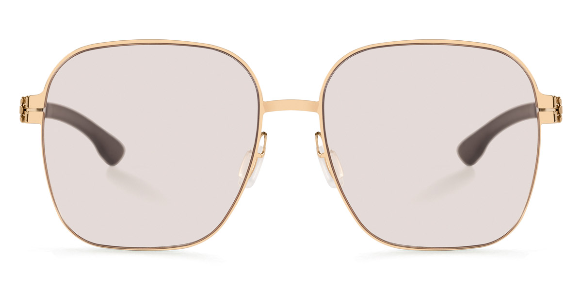 Ic! Berlin Factory Rosé-Gold Eyeglasses Front View