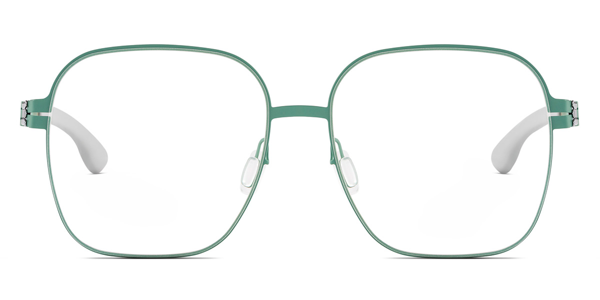 Ic! Berlin Factory Silver Morning Dew Eyeglasses Front View