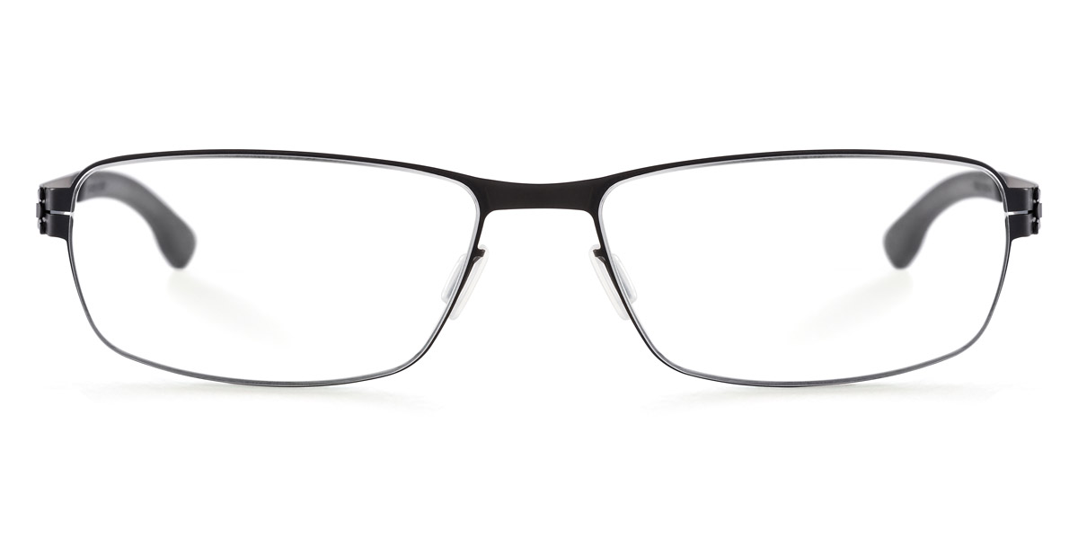 Ic! Berlin Fadi Z. Black Eyeglasses Front View