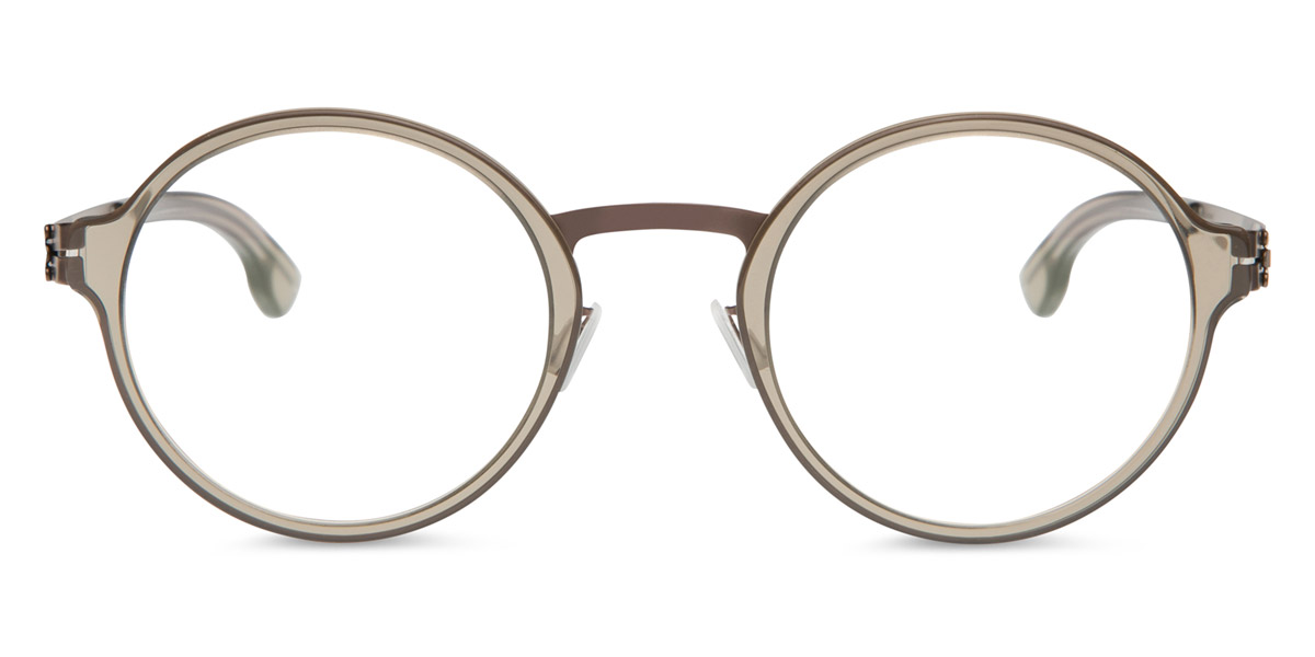 Ic! Berlin Felix L. Teak-Dune Eyeglasses Front View