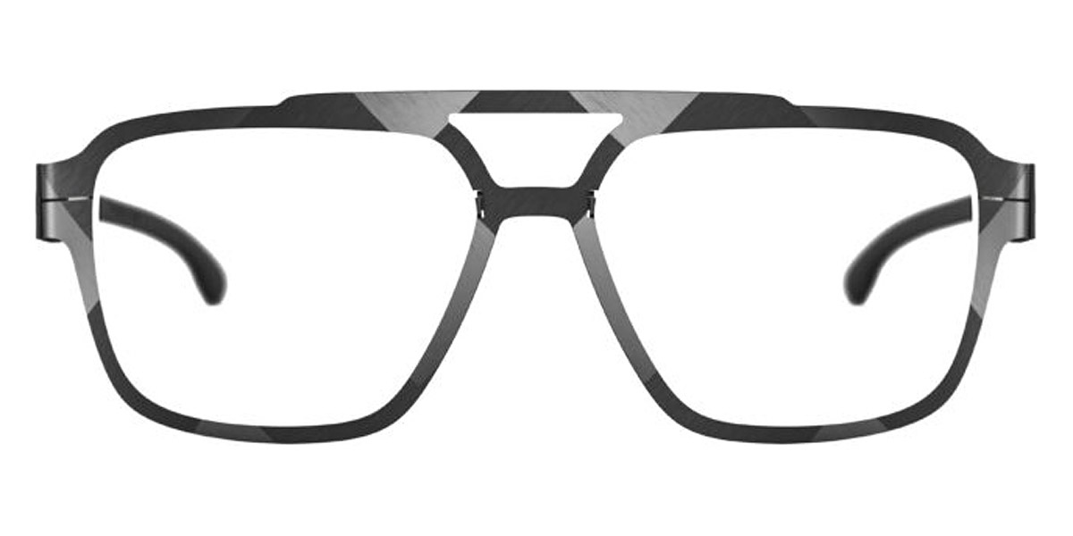 Ic! Berlin FLX_02 Raw Night-Graphite Eyeglasses Front View