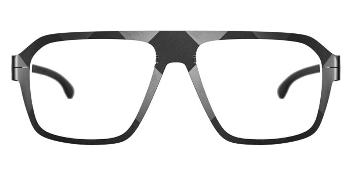 Ic! Berlin FLX_04 Raw Night-Graphite Eyeglasses Front View