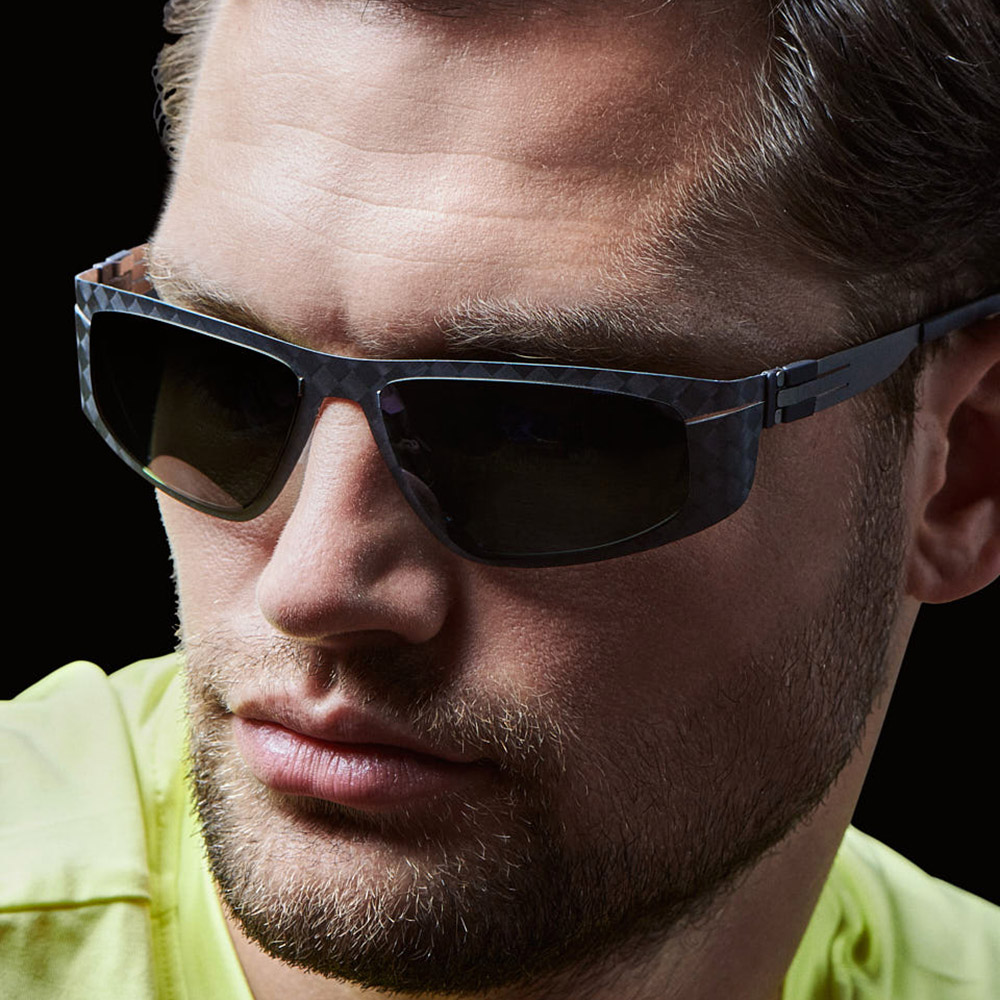 Ic! Berlin FLX_S01 Median Night Sunglasses Lifestyle Shot 2