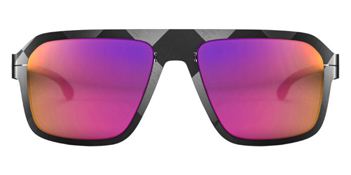 Ic! Berlin FLX_S03 Raw Night Sunglasses Front View 2