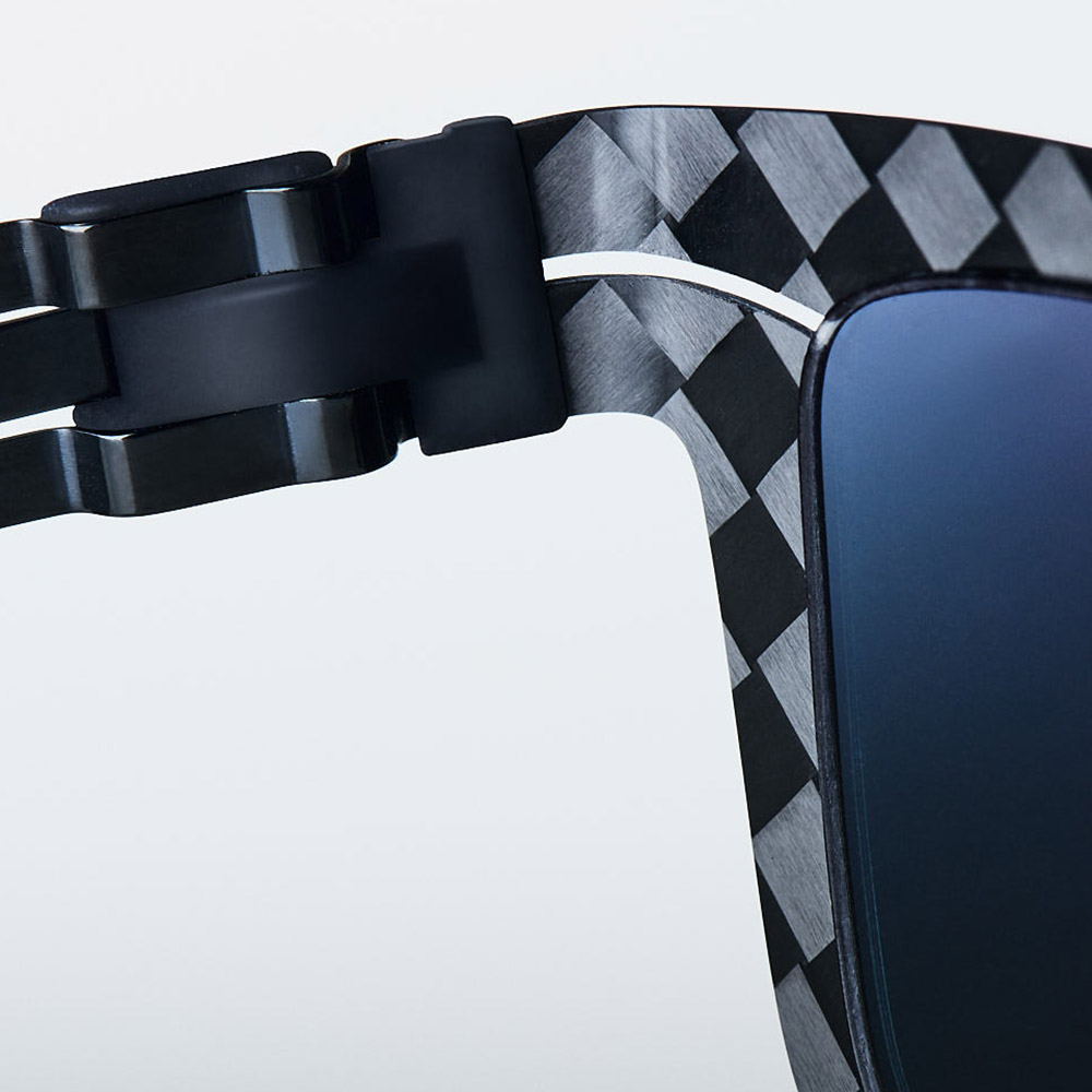 Ic! Berlin FLX_S03 Raw Night Sunglasses Close-Up View