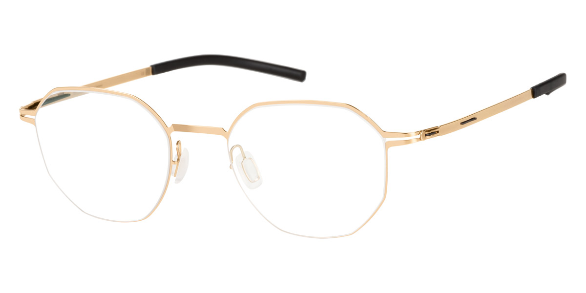 Ic! Berlin Gen Rosé-Gold Eyeglasses Side View