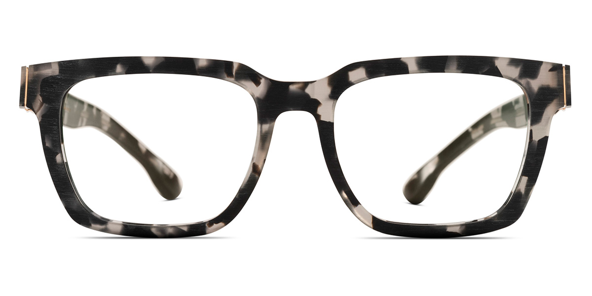 Ic! Berlin Geoffrey Ecocloud Rough Eyeglasses Front View