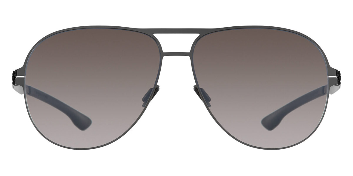 Ic! Berlin Gerrit Gunmetal Sunglasses Front View