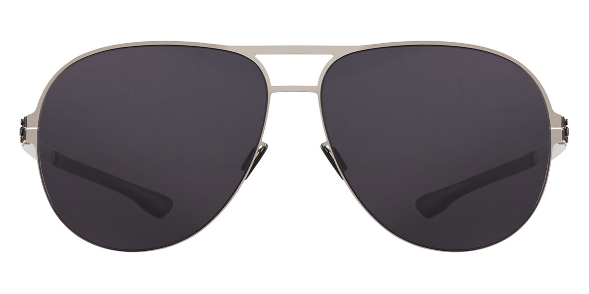 Ic! Berlin Gerrit Shiny Graphite Sunglasses Front View