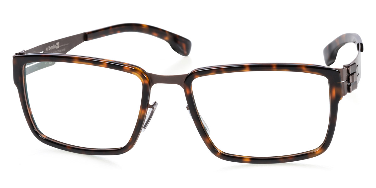 Ic! Berlin Gert H. Teak-Magma Eyeglasses Side View