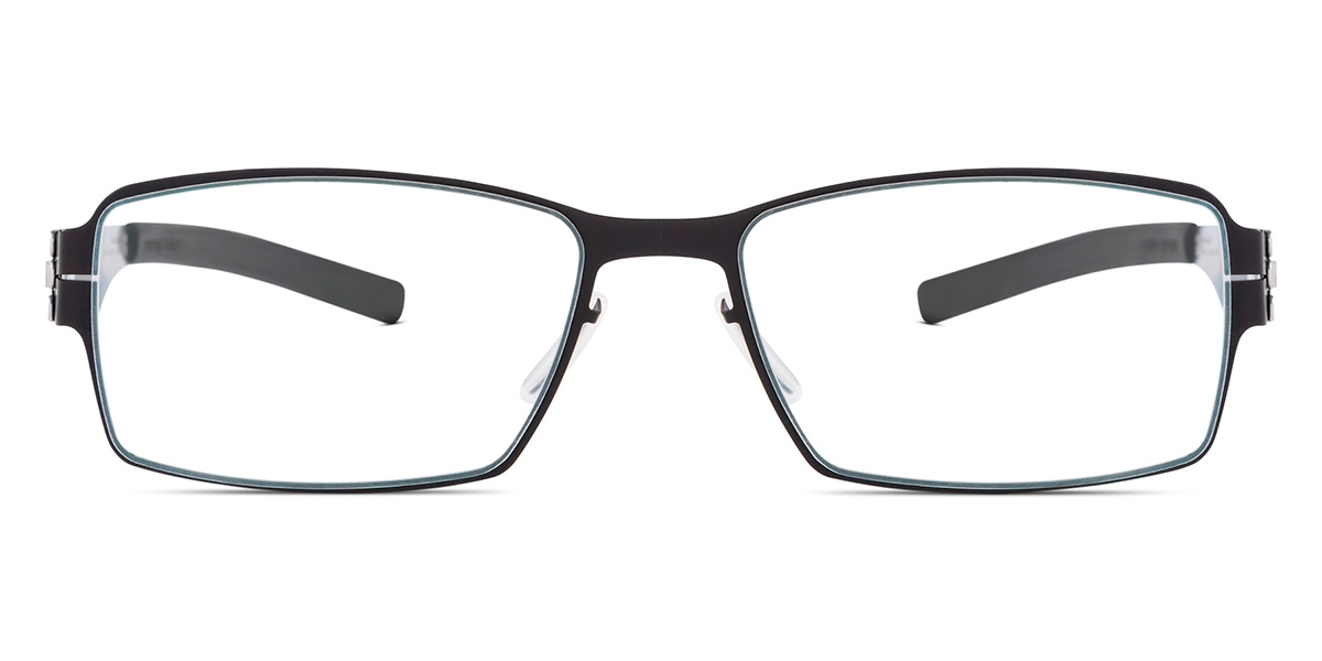 Ic! Berlin Gilbert T. Black Eyeglasses Front View