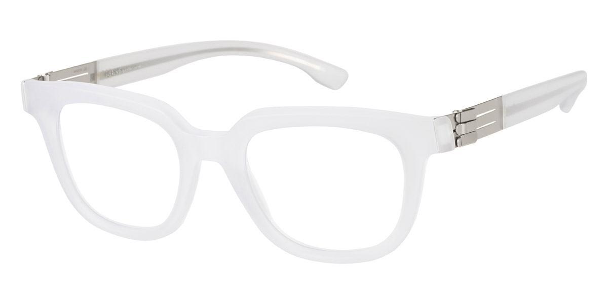 Ic! Berlin Gill Crystal Clear Matte Eyeglasses Side View