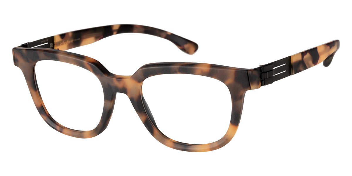 Ic! Berlin Gill Ghetto Havana Matte Eyeglasses Side View