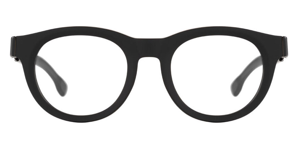 Ic! Berlin Glen Black-Matt Eyeglasses Front View
