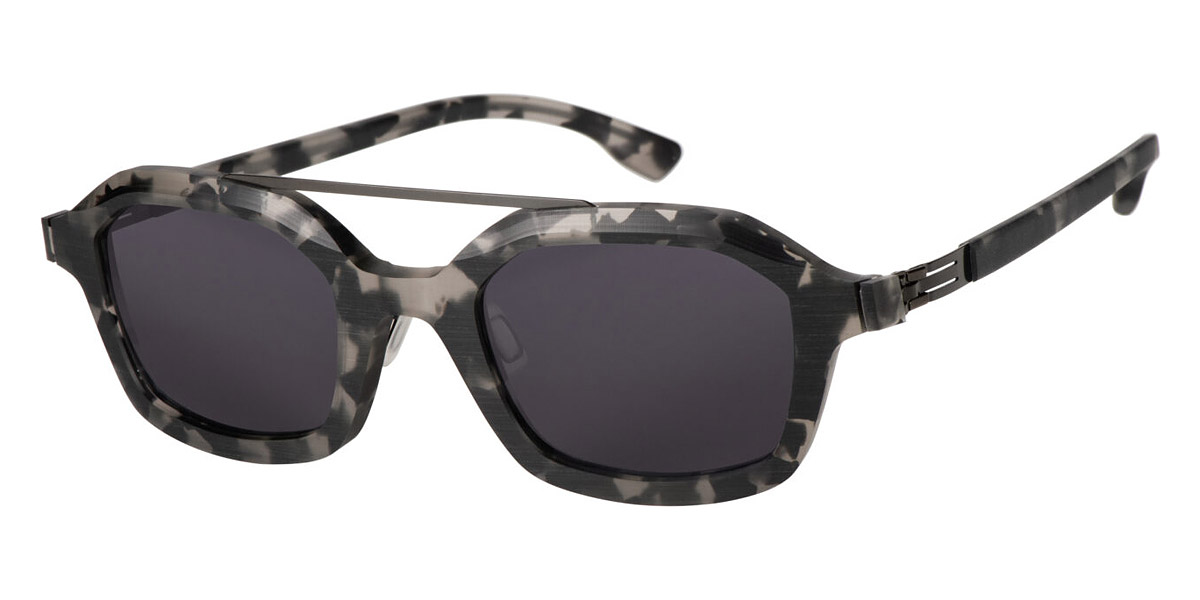 Ic! Berlin Graham EcoCloud Rough/Gunmetal Sunglasses Side View