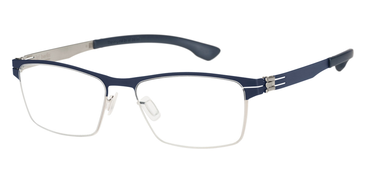 Ic! Berlin Grogu Marine Blue Pearl Pop Eyeglasses Side View