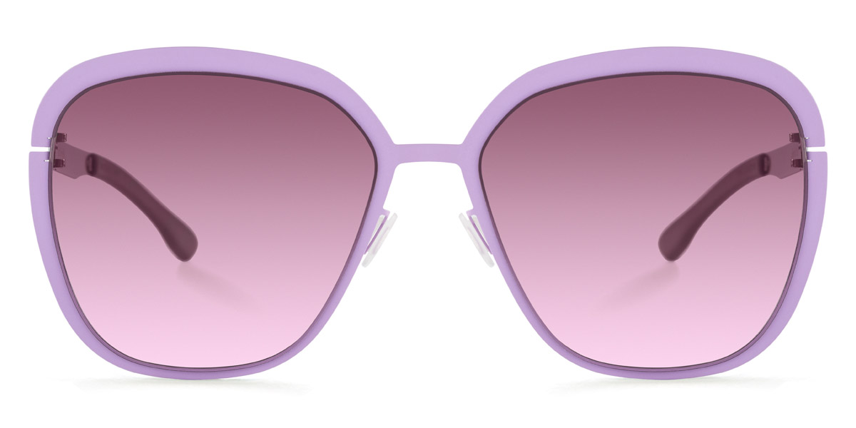 Ic! Berlin Grunewald Orchid Bronze Sunglasses Front View