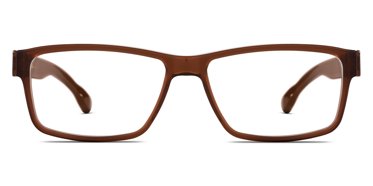 Ic! Berlin Hack Mahagony Eyeglasses Front View