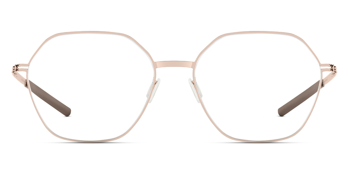 Ic! Berlin Halny Shiny Bronze Eyeglasses Front View