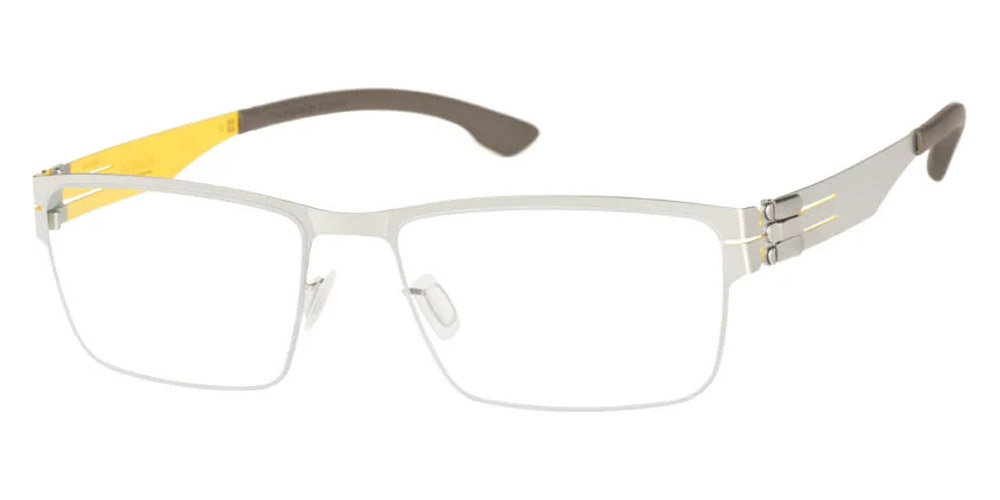 Ic! Berlin Hania L. Pearl Acid Yellow Eyeglasses Side View
