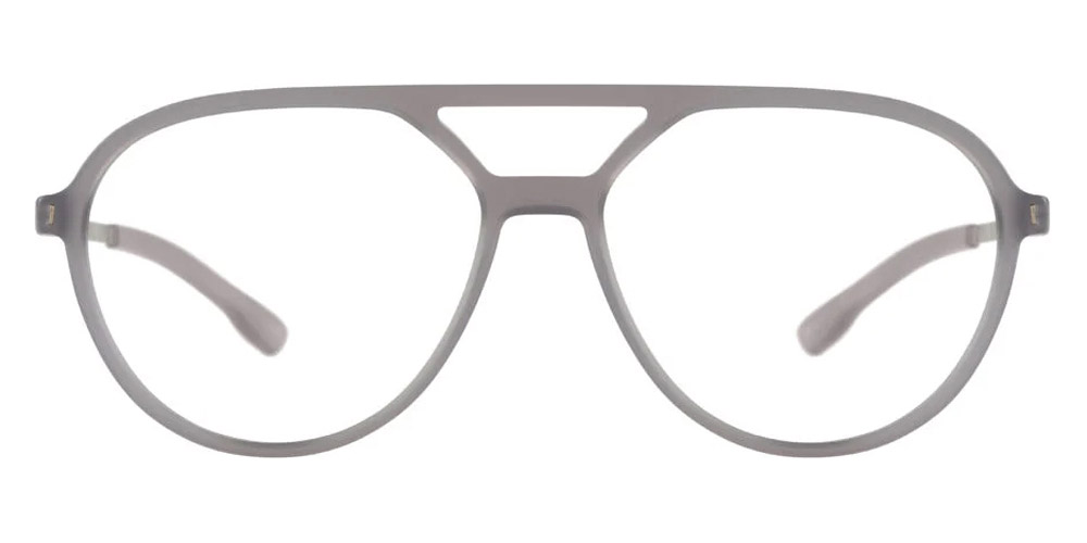 Ic! Berlin Harper Misty Gray Matte Eyeglasses Front View