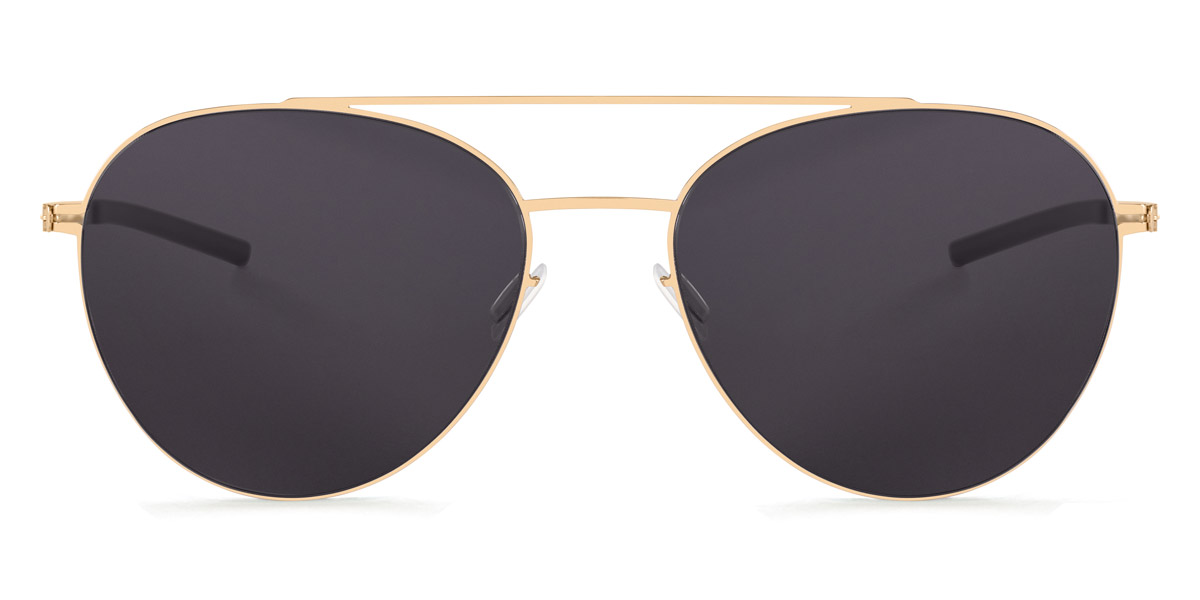 Ic! Berlin Hayate Rosé-Gold Sunglasses Front View