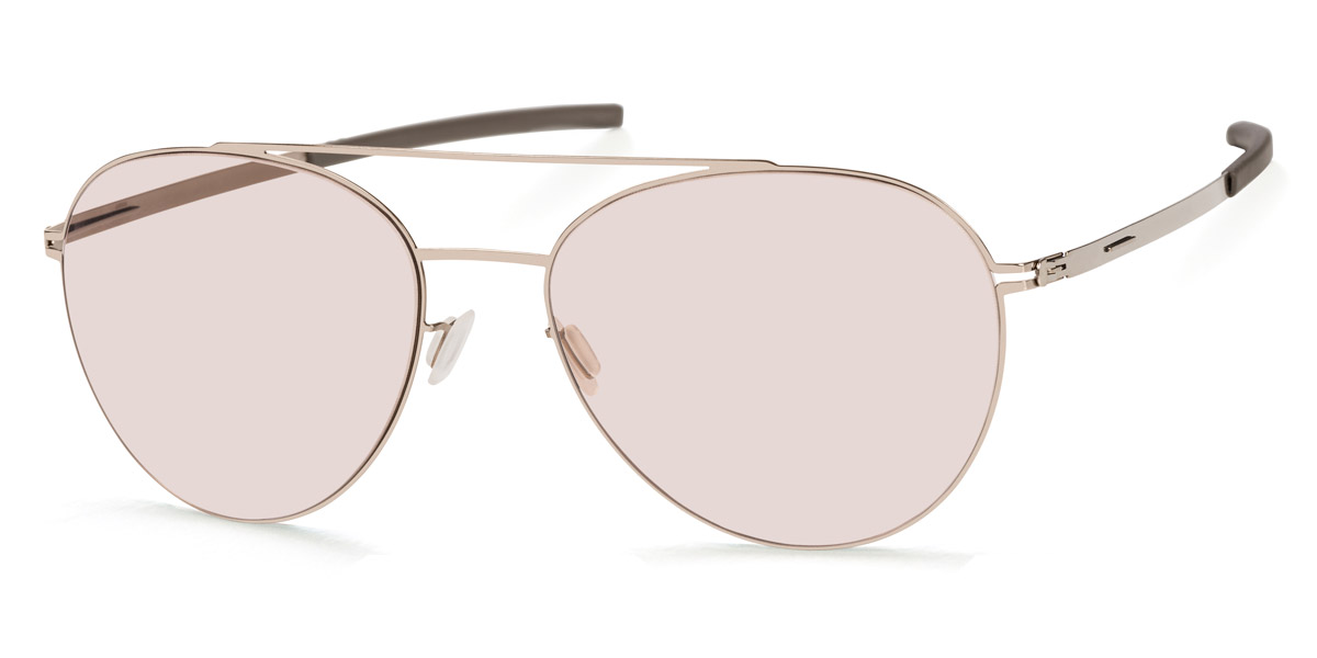 Ic! Berlin Hayate Shiny Bronze Sunglasses Side View