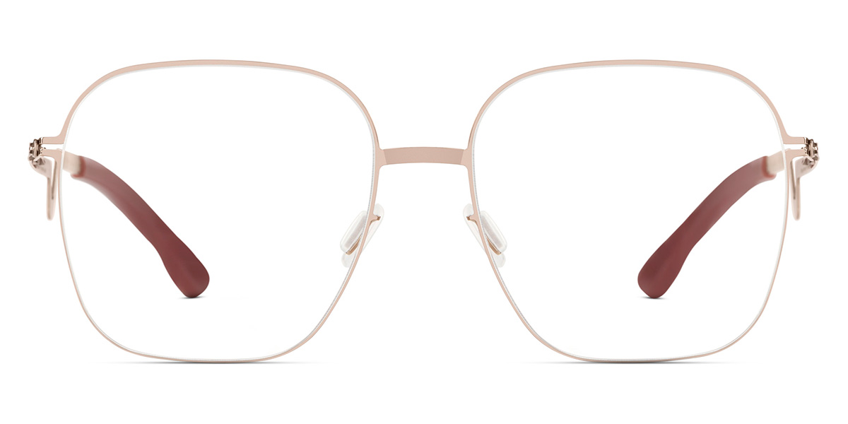 Ic! Berlin Hedy Shiny Bronze Eyeglasses Front View