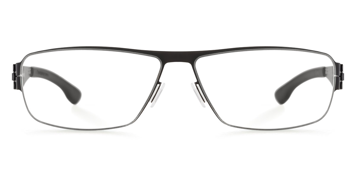 Ic! Berlin Hira 2.0 Black Eyeglasses Front View