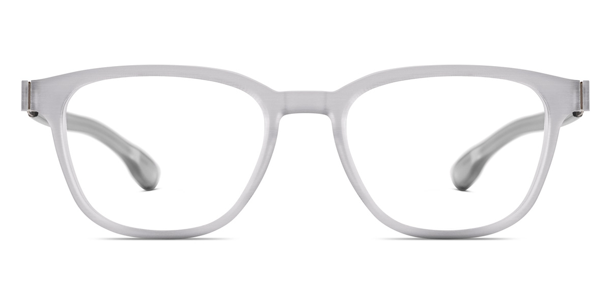 Ic! Berlin Hue Sky-Gray-Rough Eyeglasses Front View