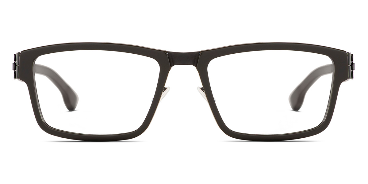 Ic! Berlin Igor R. Graphite-Blue-Waters Eyeglasses Front View