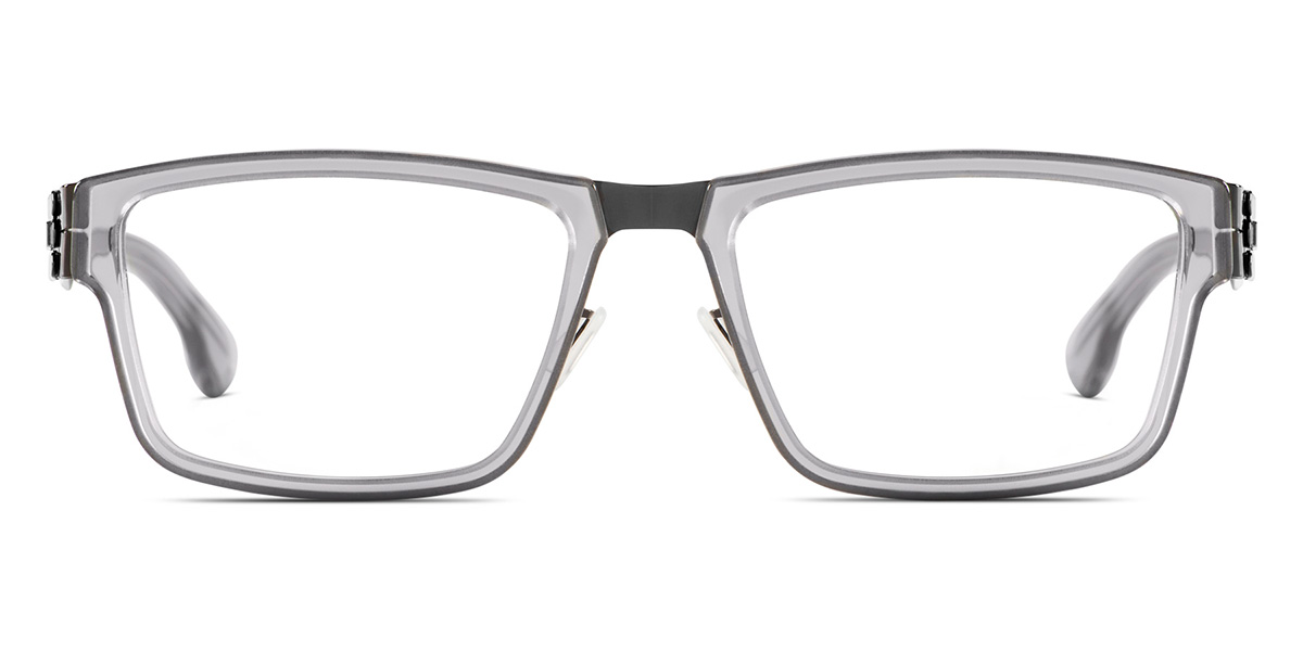 Ic! Berlin Igor R. Gunmetal-Sky-Gray Eyeglasses Front View
