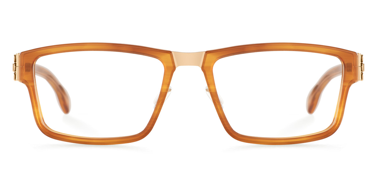 Ic! Berlin Igor R. Rosé-Gold-Amur Eyeglasses Front View