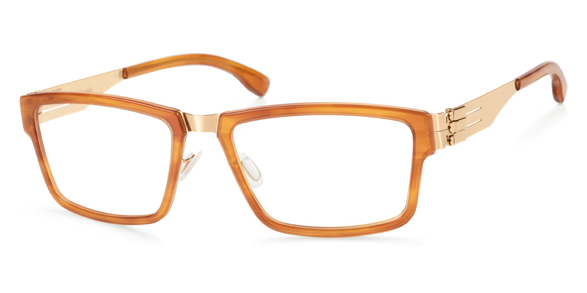Ic! Berlin Igor R. Rosé-Gold-Amur Eyeglasses Side View