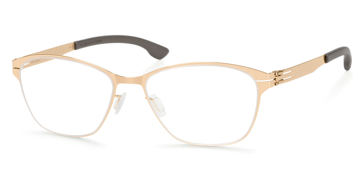 Ic! Berlin Irina R. Rosé-Gold Eyeglasses Side View