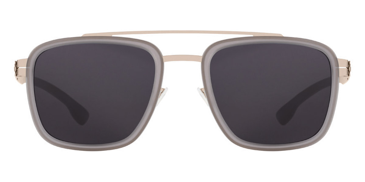 Ic! Berlin Jacob Bronze-Gray-Matt Sunglasses Front View