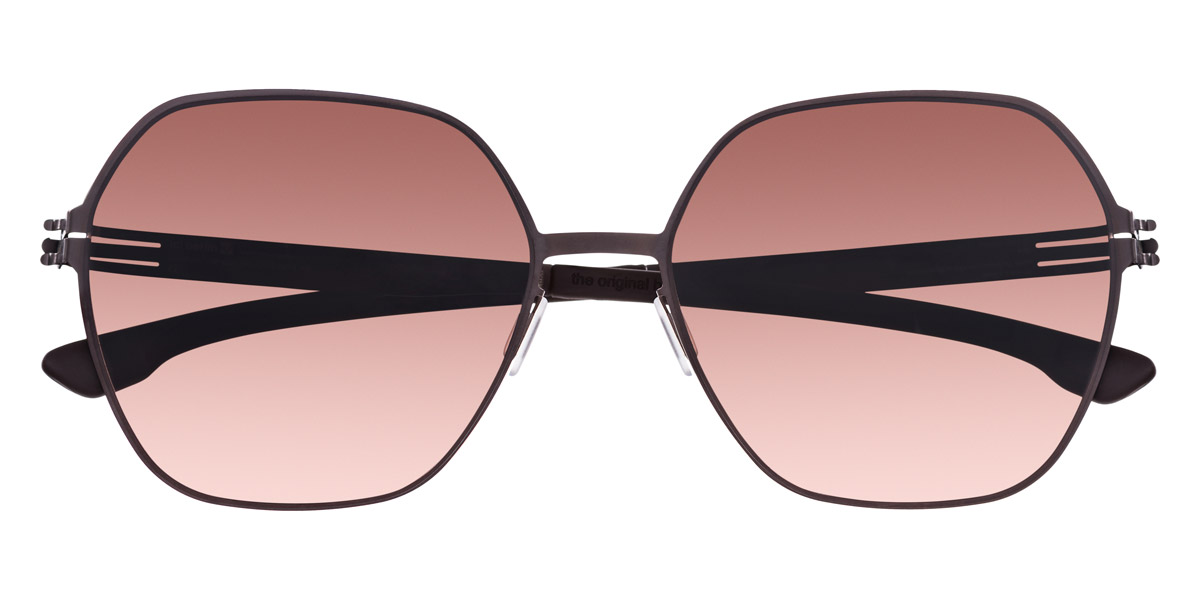 Ic! Berlin Jacy C. Teak Sunglasses Front View