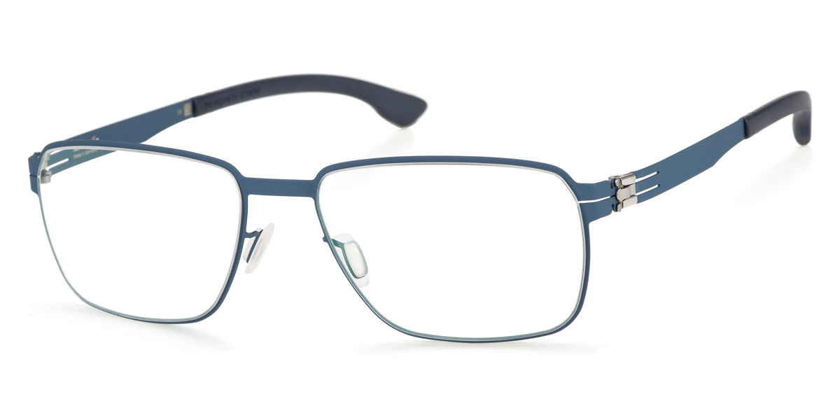 Ic! Berlin Juan P. Harbour Blue Eyeglasses Side View