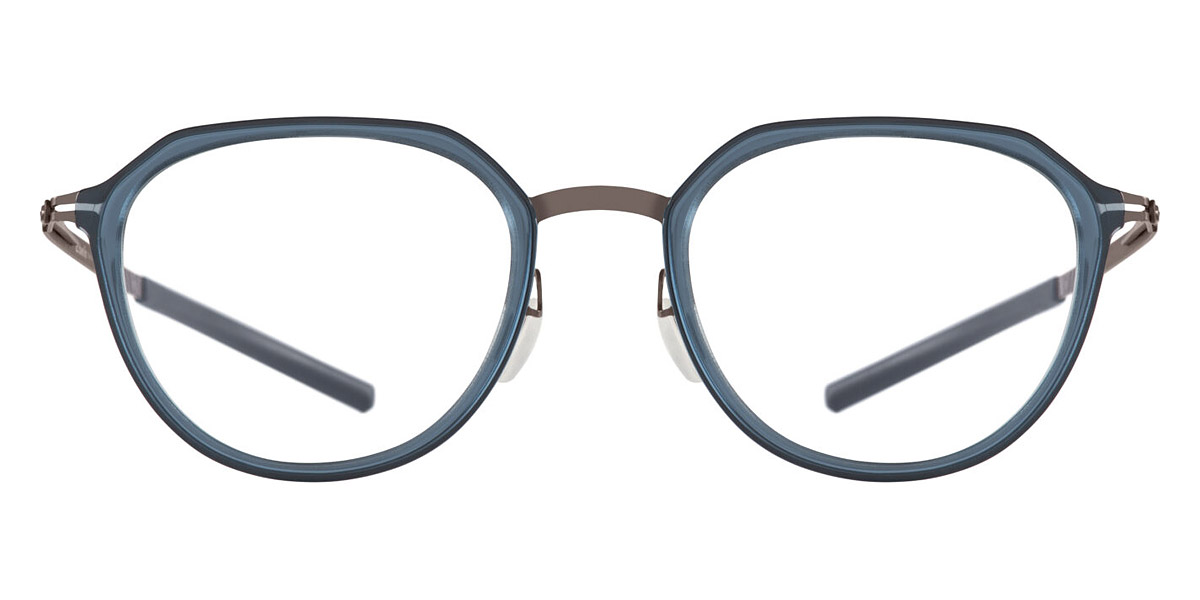 Ic! Berlin Juna Graphite/Blue Waters Eyeglasses Front View