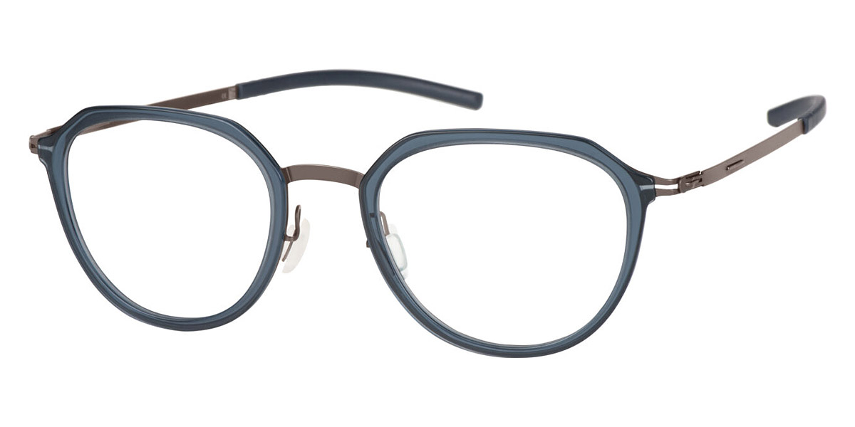 Ic! Berlin Juna Graphite/Blue Waters Eyeglasses Side View
