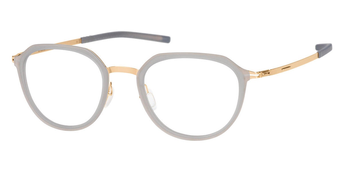 Ic! Berlin Juna Rose Gold/Sky Gray Matte Eyeglasses Side View