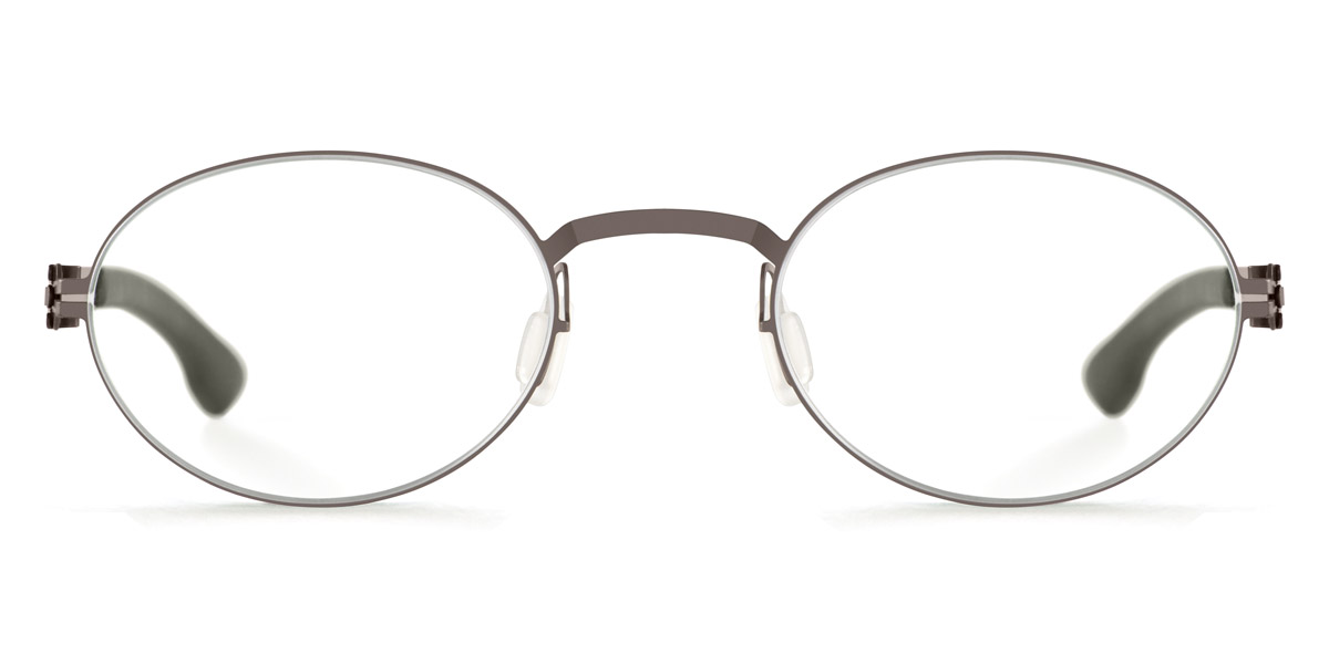 Ic! Berlin Junhee J. Graphite Moss Eyeglasses Front View