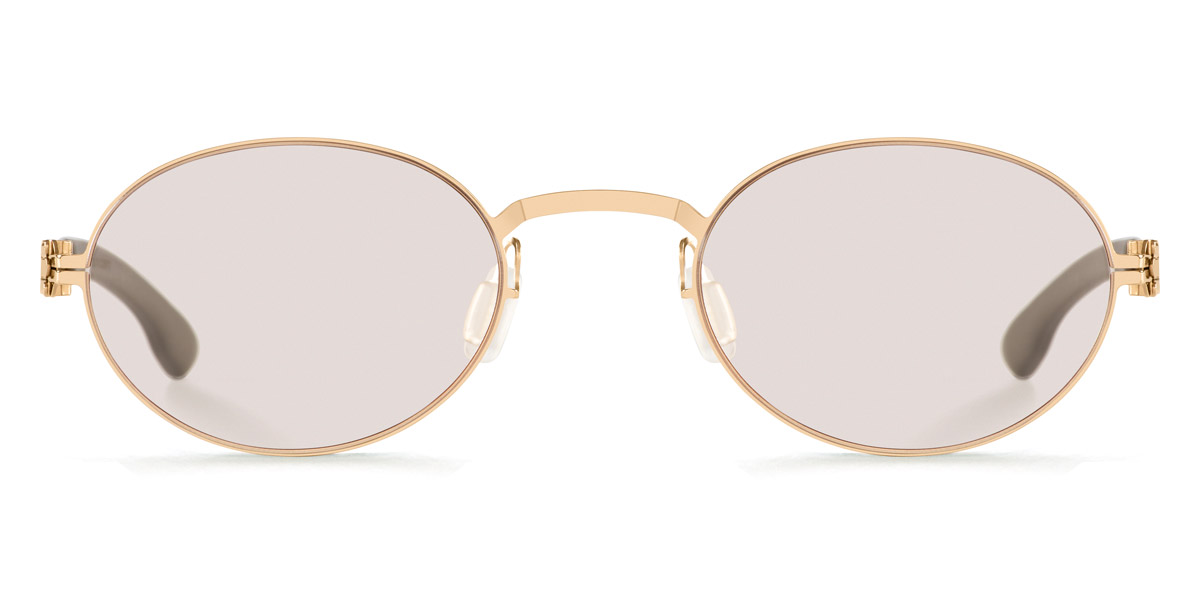 Ic! Berlin Junhee J. Rosé-Gold Eyeglasses Front View