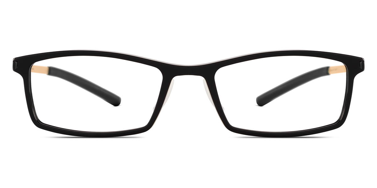 Ic! Berlin Kanok Black Eyeglasses Front View