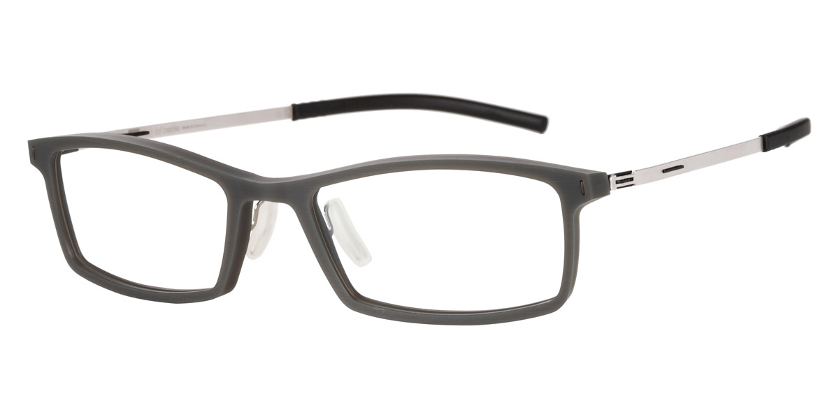 Ic! Berlin Kanok New Gray Rough Eyeglasses Side View