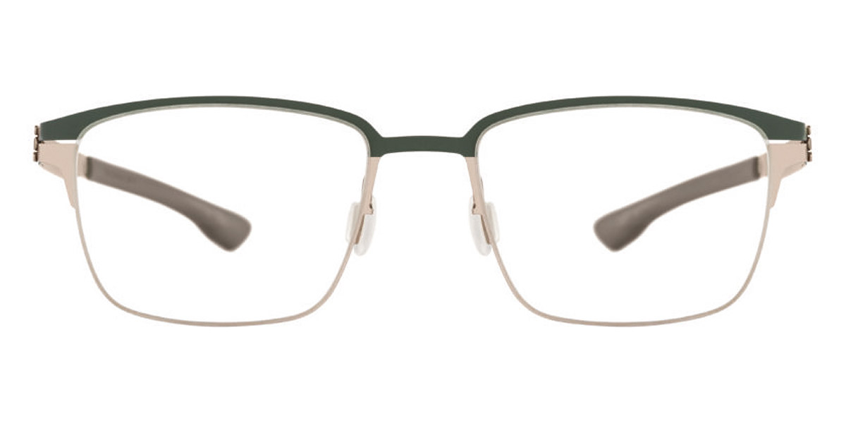 Ic! Berlin Kenny Bronze-Racing-Green Eyeglasses Front View