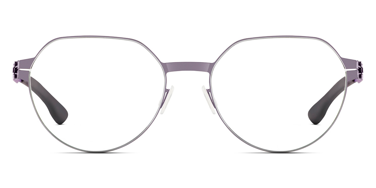 Ic! Berlin Ksenia E. Aubergine Crocus Eyeglasses Front View