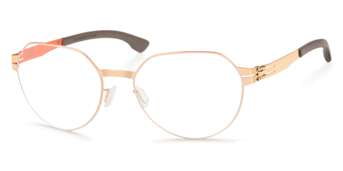 Ic! Berlin Ksenia E. Rose Flame Eyeglasses Side View